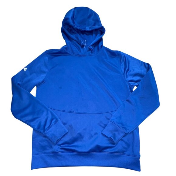 Under Armour Loose Fit Hoodie/Sweatshirt-Blue-Small-Fair - Picture 1 of 6
